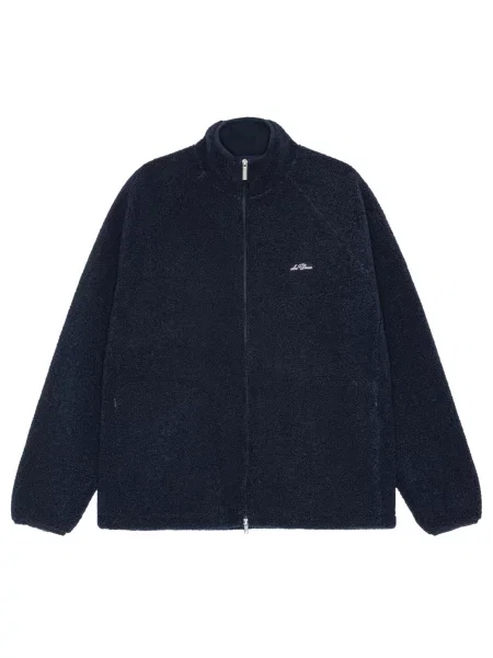 Les Deux Jachetă fleece bleumarin