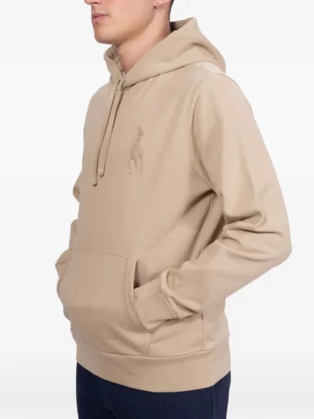 Șosete Polo Ralph Lauren cu broderie în carouri plisate albastru