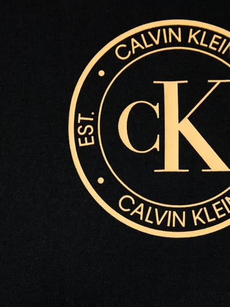 Calvin Klein Jeans тениска мъжка от черно