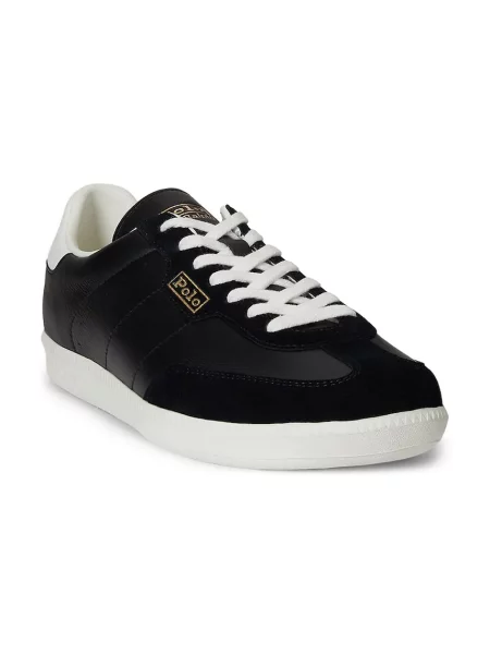 Polo Ralph Lauren sneakersy skórzane Field Ct czarny