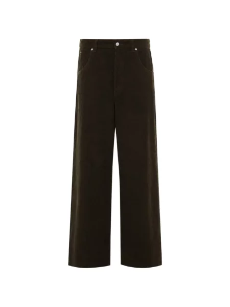 Pantaloni Sunflower de catifea cord verde