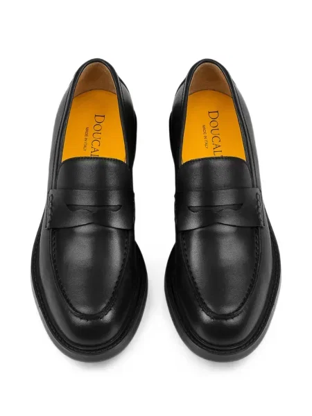 Pantofi loafer Doucal's din piele negru