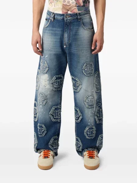 Džíny Philipp Plein modré