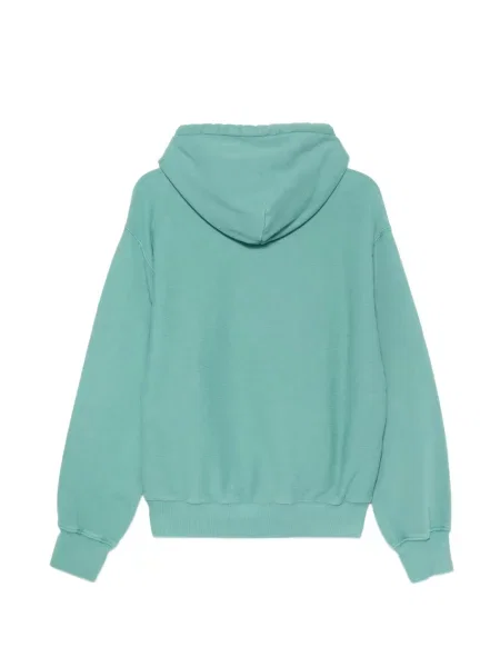 Hanorac cu glugă Stüssy cu imagine cu cordon verde