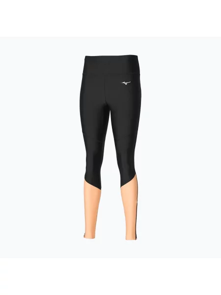 Legginsy do biegania Mizuno Impulse Core Long black/ apricot ice czarne