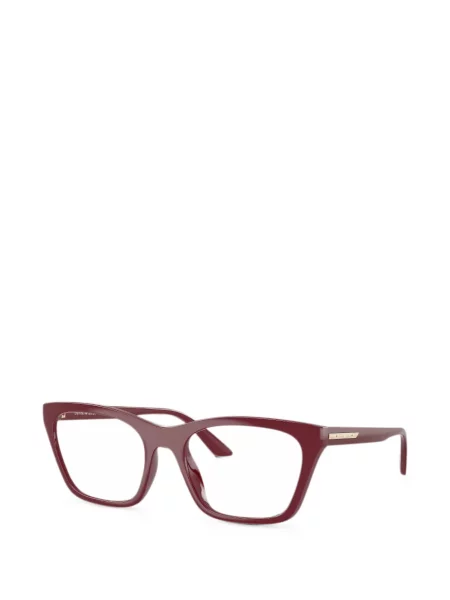 Ochelari de soare Emporio Armani roșu
