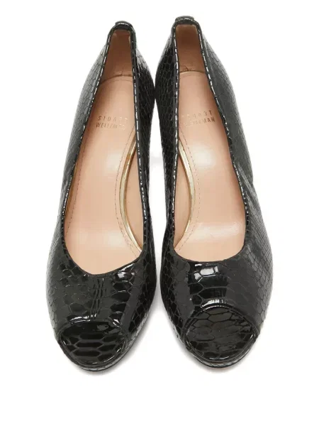 Pantofi cu toc Stuart Weitzman din piele negru