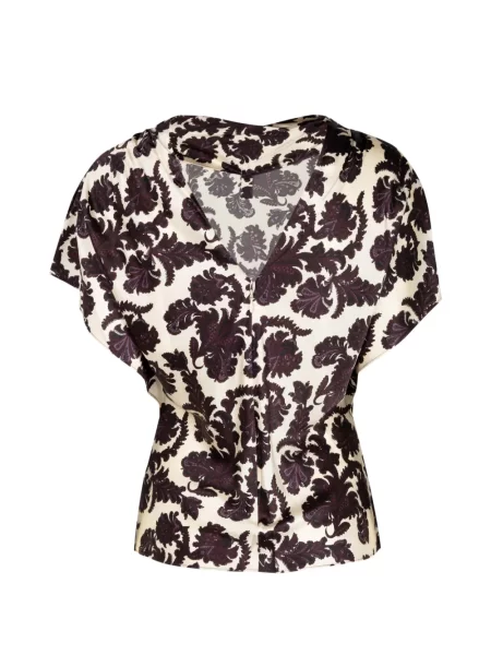 Top Veronica Beard cu imagine cu model paisley