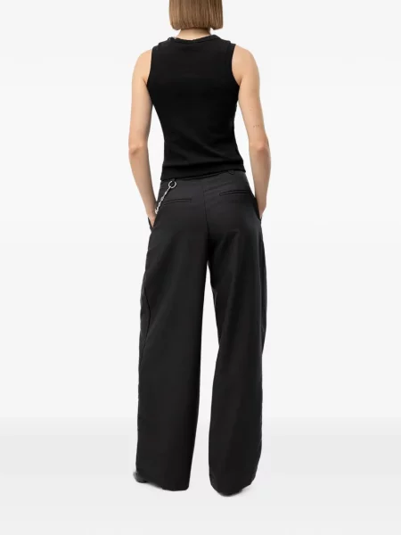 Pantaloni palazzo Hugo negru