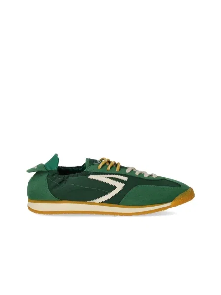 Sneakersy Puraai skórzane zielone