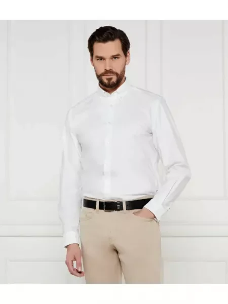 BOSS BLACK Cămașă alb