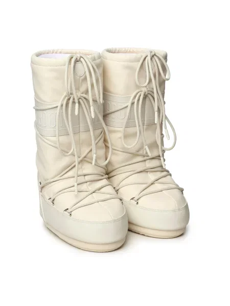 Moon Boot Buty Moon Boots Icon Rubber weiss beżowe