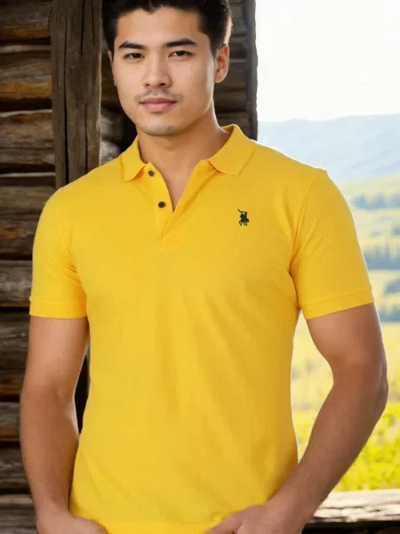 Tricou polo Dewberry portocaliu