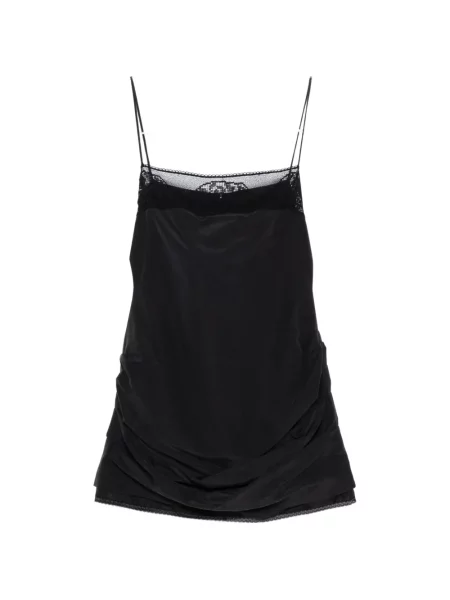 Rochie Magda Butrym din dantelă de costum negru