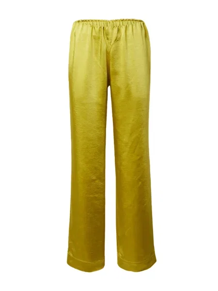 EDITED Pantaloni Sinead citron / verde galben
