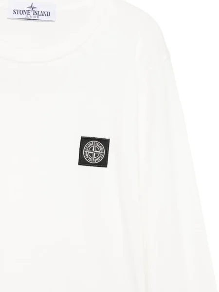 Bluza dziecięca Stone Island biała