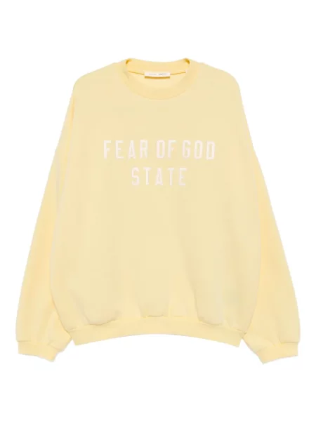 Pulover Fear Of God Essentials galben