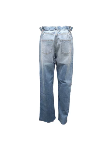 Jeansy straight leg Cycle niebieskie