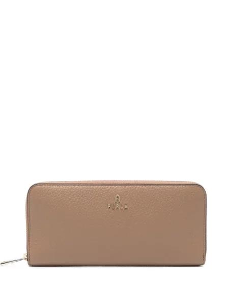 Portofel Furla din piele cu autograf