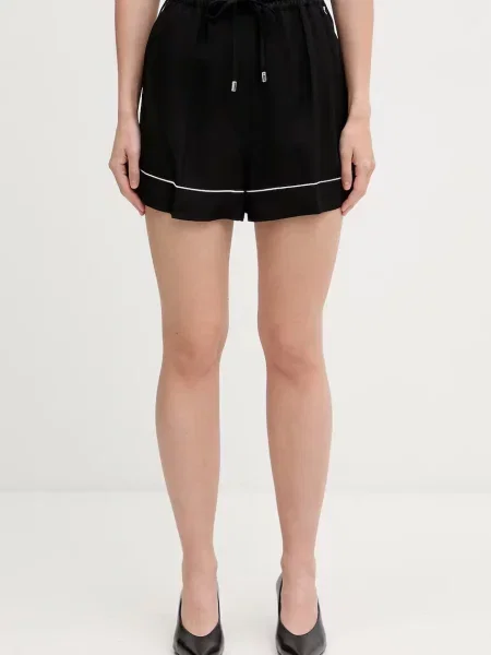 Sportmax Spxcrespo pantaloni scurți pentru femei din vâscoză