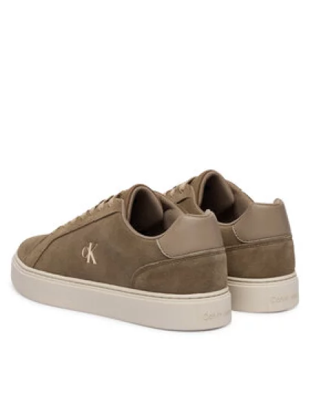 Calvin Klein Laisvalaikio batai Classic Cupsole Laceup Su smėlio
