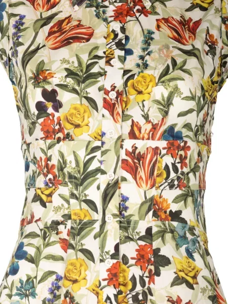 Rochie mini Alice + Olivia cu model floral cu imagine