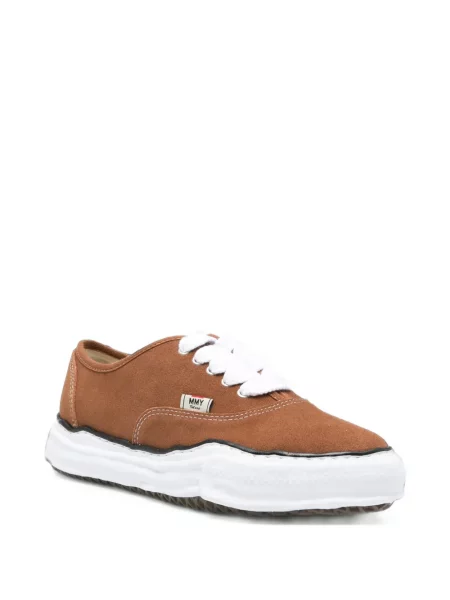 Sneakerși Maison Mihara Yasuhiro din piele de căprioară maro