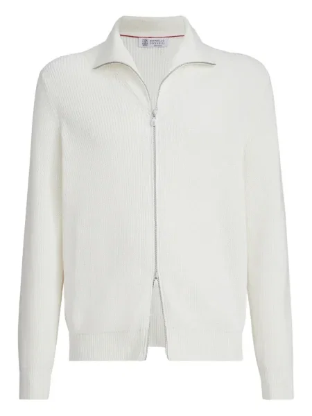 Kardigan Brunello Cucinelli biały