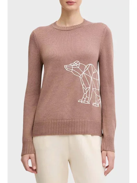 Светр Ea7 Emporio Armani бежевий