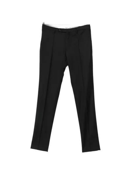 Cu centură pantaloni Incotex negru