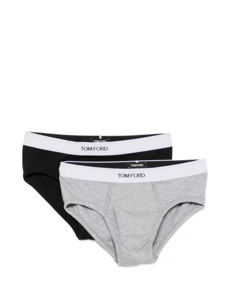 Chiloți multipac Tom Ford cu autograf negru