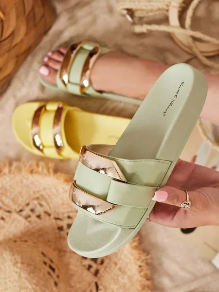 Papuci de casă Resti galben