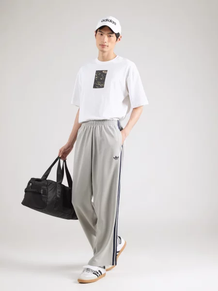 ADIDAS ORIGINALS Nohavice Adicolor svetlosivá