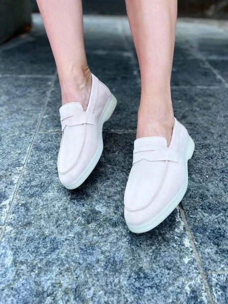 Замшевые лоферы 105.store