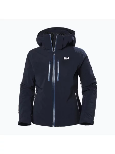 Geacă de schi pentru femei Helly Hansen Alphelia Lifaloft navy albastru închis