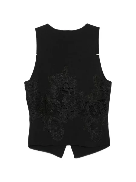 Vestă Liu Jo din dantelă negru