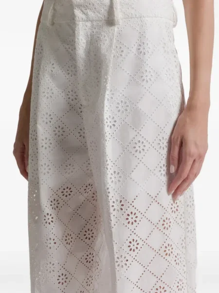 Панталон Alberta Ferretti бяло