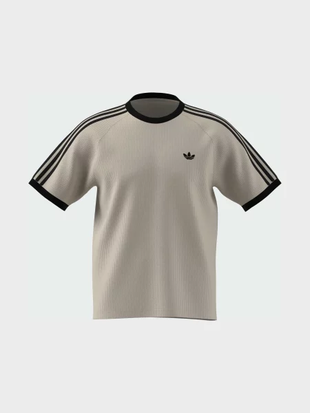 Жіноча Футболка adidas Adicolor комбінований верх бежевий