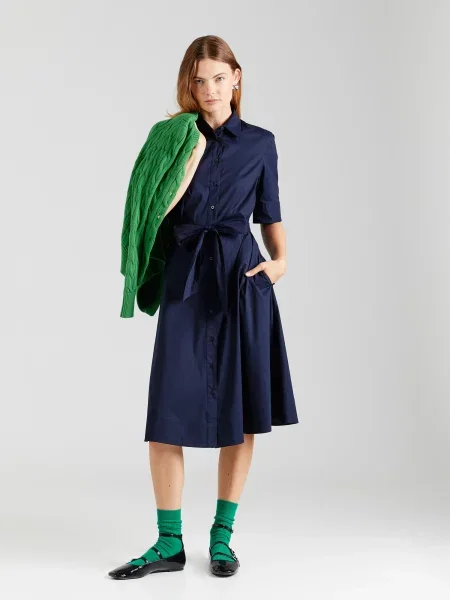 Lauren Ralph Lauren Košeľové šaty FINNBARR námornícka modrá