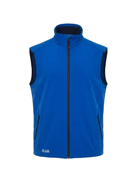 Softshell vesta Slam modrá