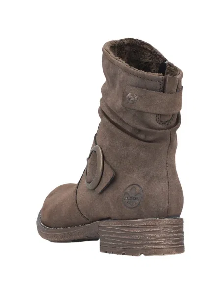 Rieker Botine maro