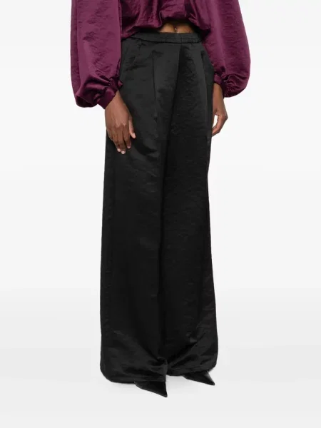 Pantaloni Forte_forte plisate negru