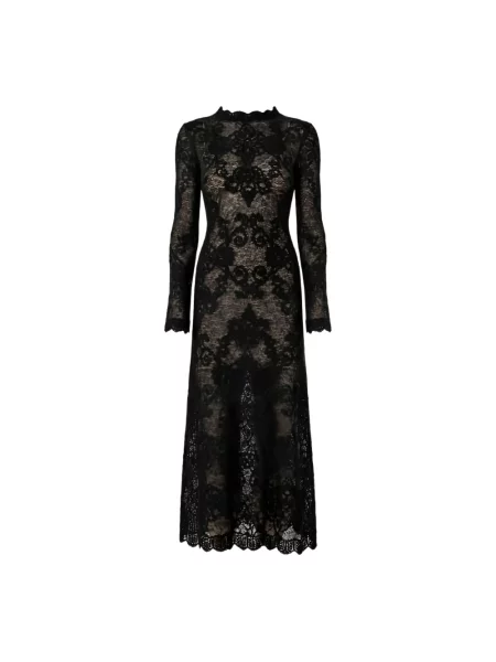 Sukienka maxi Twinset czarna