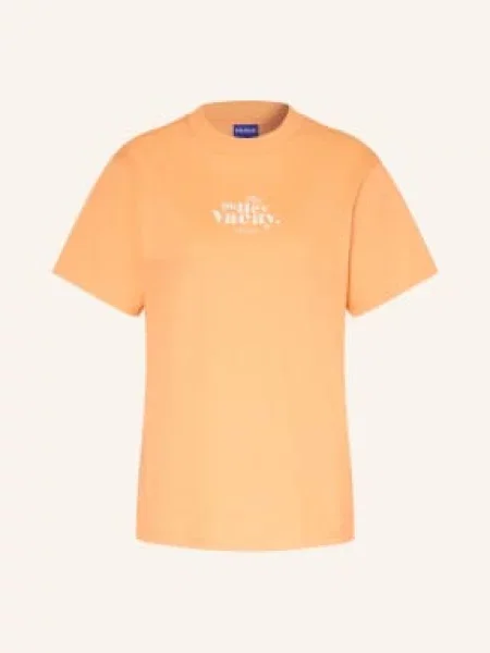 HUGO T-Shirt Vintage pomarańczowy