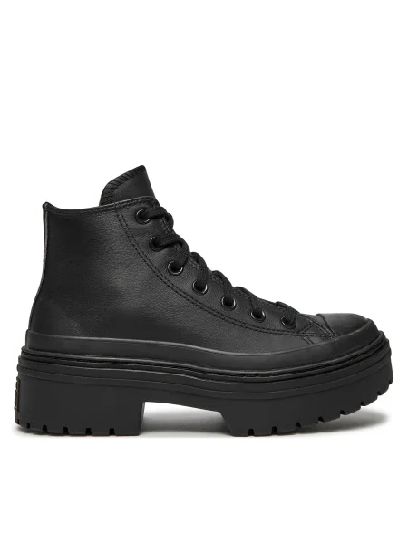 Ghete Converse Chuck Taylor All Star Lugged Heel Leather Platform negru