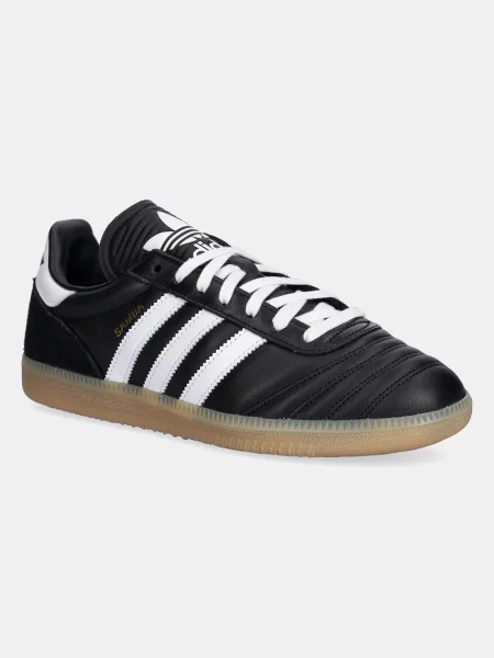 Kožne tenisice adidas Originals Samba JP crna