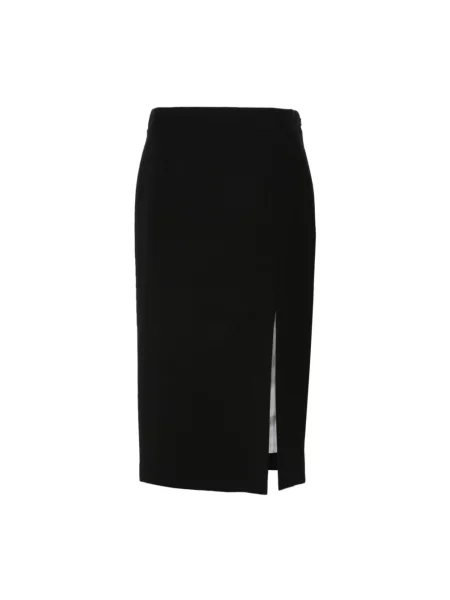 Spódnica Moschino wełniana czarna