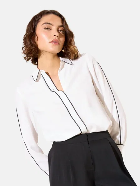 Friends Like These Bluză alb