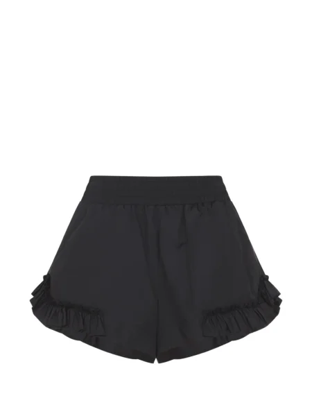 Szorty Simone Rocha z falbankami czarne