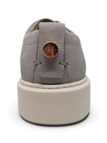 Sneakerși Henderson Baracco din piele gri